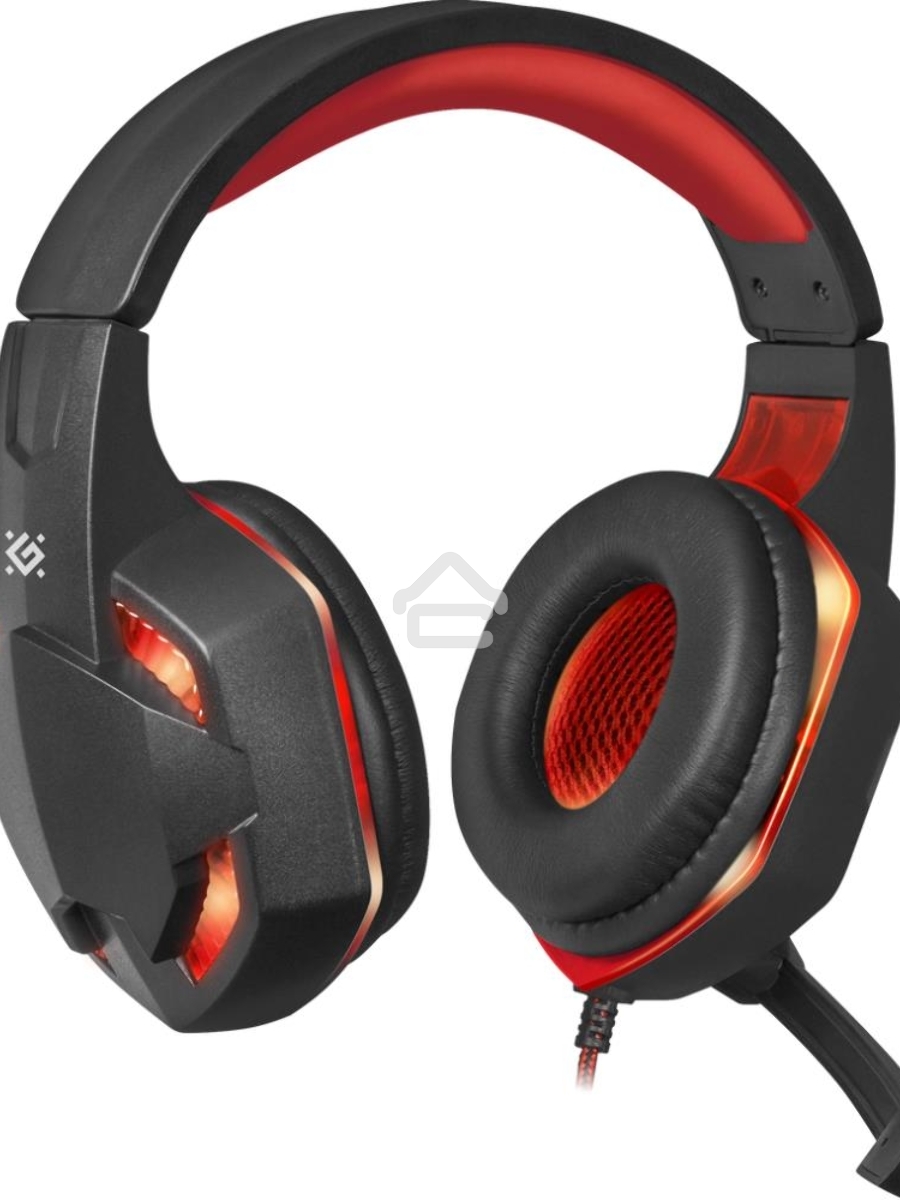 Гарнитура Defender WARHEAD G-370 черный/красный