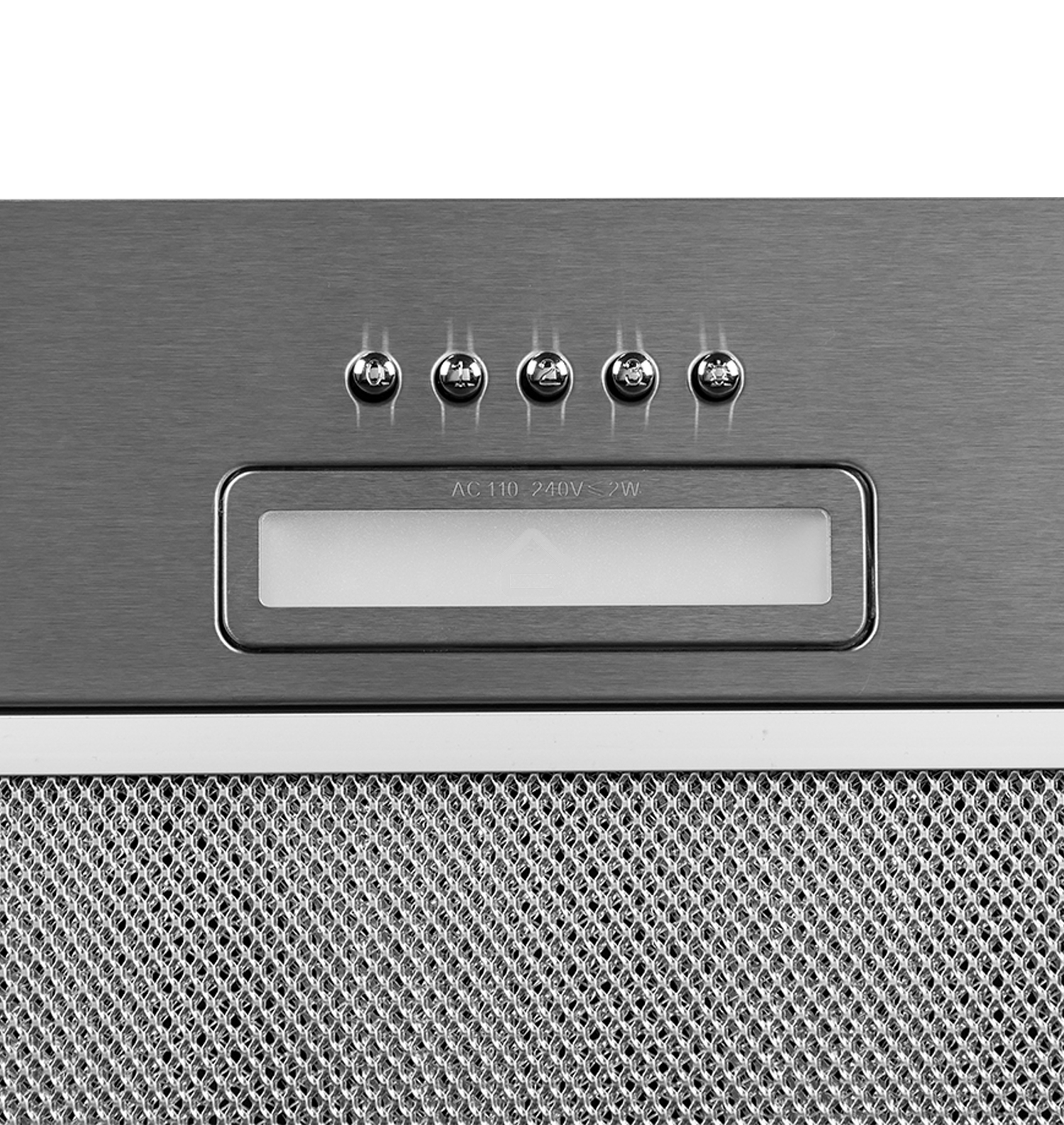 Вытяжка встраиваемая LEX GS BLOC LIGHT 600 нержавеющая сталь, 53 см, 500 куб. м/ч, 44 дБ