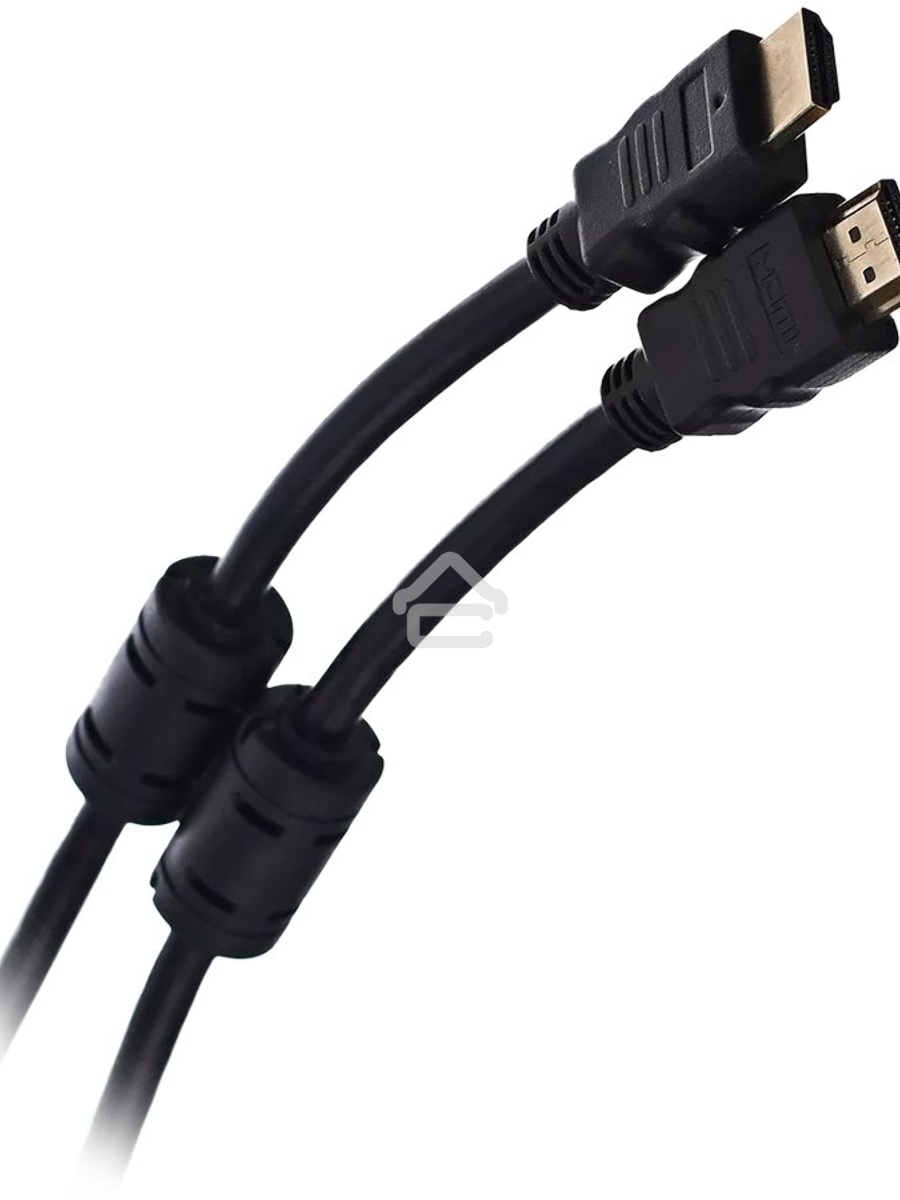 Кабель HDMI v.1.4 10м Telecom, 2 фильтра, 19M -19M, с позолоченными контактами
