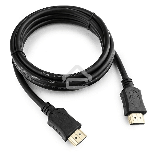 Кабель Cablexpert HDMI CC-HDMI4L-6, 19M/19M, v2.0, серия Light, позол.разъемы, экран, 1.8м, черный, пакет