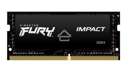 Оперативная память Kingston Fury Impact, DDR4, 32GB (1x32GB), 3200MHz, CL20, SO-DIMM