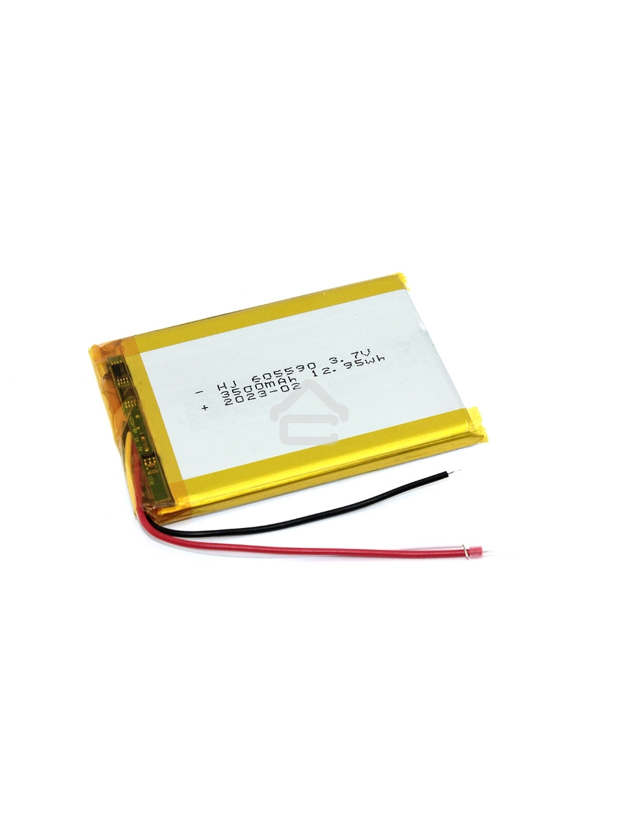 Аккумулятор Li-Pol (батарея) 5*55*75мм 3pin 3.7V/3500mAh