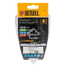 Треугольник абразивный Denzel на ворc. подложке под 