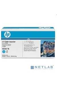 Картридж лазерный HP CE261A голубой для CLJ CP4025/CP4525 11000стр.