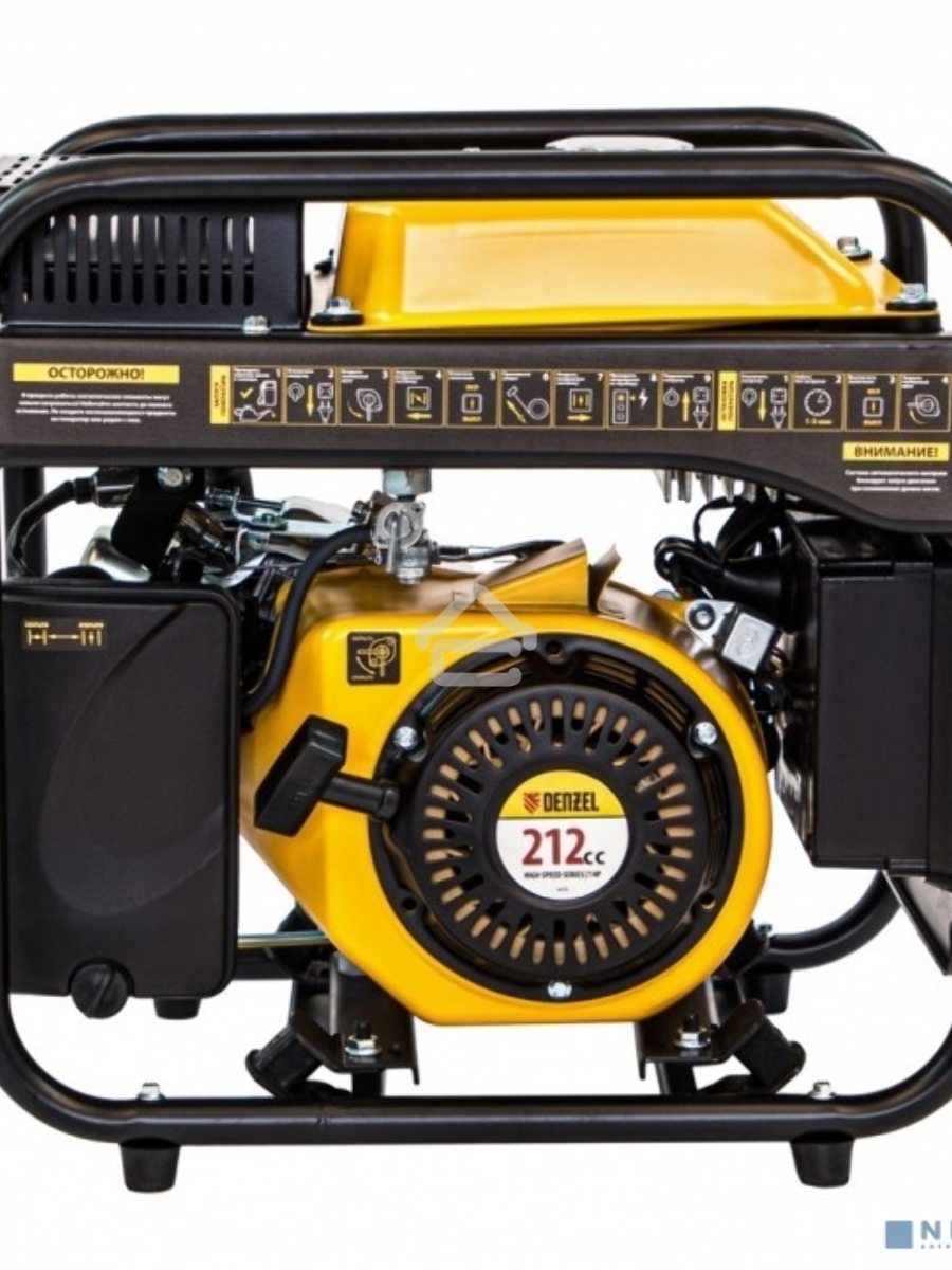 Электрогенератор бензиновый инверторный Denzel GT-3500iF, 3.5 кВт, 97 дБ, 27 кг
