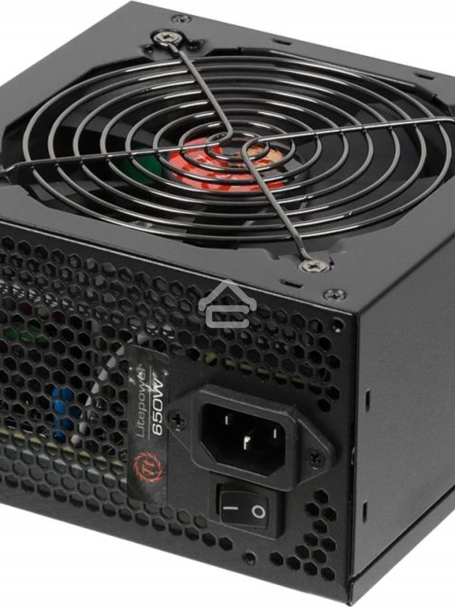 Блок питания Thermaltake Litepower (PS-LTP-0650NPCNEU-2), 650Вт, 120мм, черный