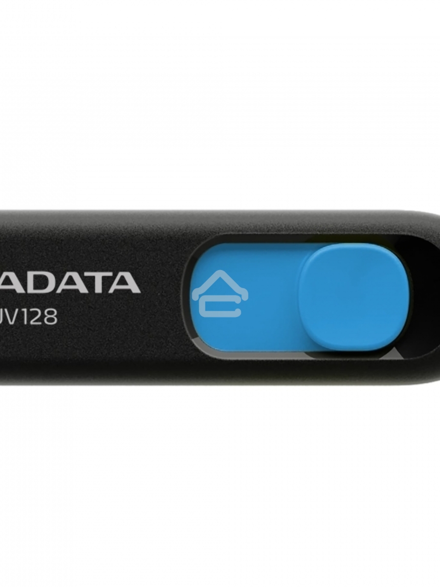 Флеш диск ADATA Flash Drive 64Gb UV128 AUV128-64G-RBE {USB3.0, BLACK/BLUE}