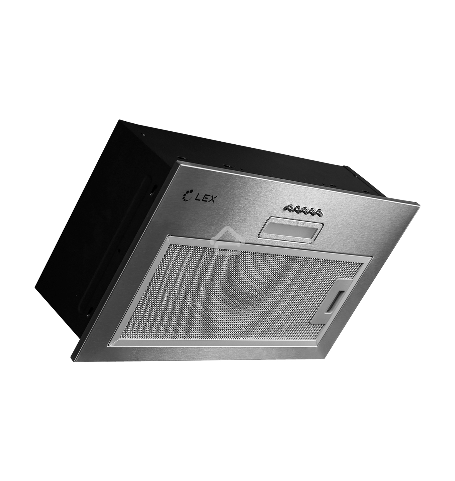 Вытяжка встраиваемая LEX GS BLOC LIGHT 600 нержавеющая сталь, 53 см, 500 куб. м/ч, 44 дБ