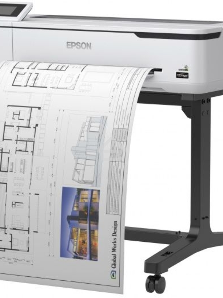 Плоттер струйный Epson SureColor SC-T3100 (C11CF11302A0), A1, цветной, 24