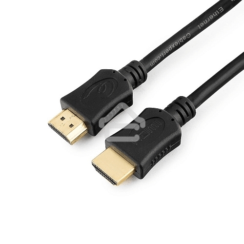 Кабель Cablexpert HDMI CC-HDMI4L-6, 19M/19M, v2.0, серия Light, позол.разъемы, экран, 1.8м, черный, пакет