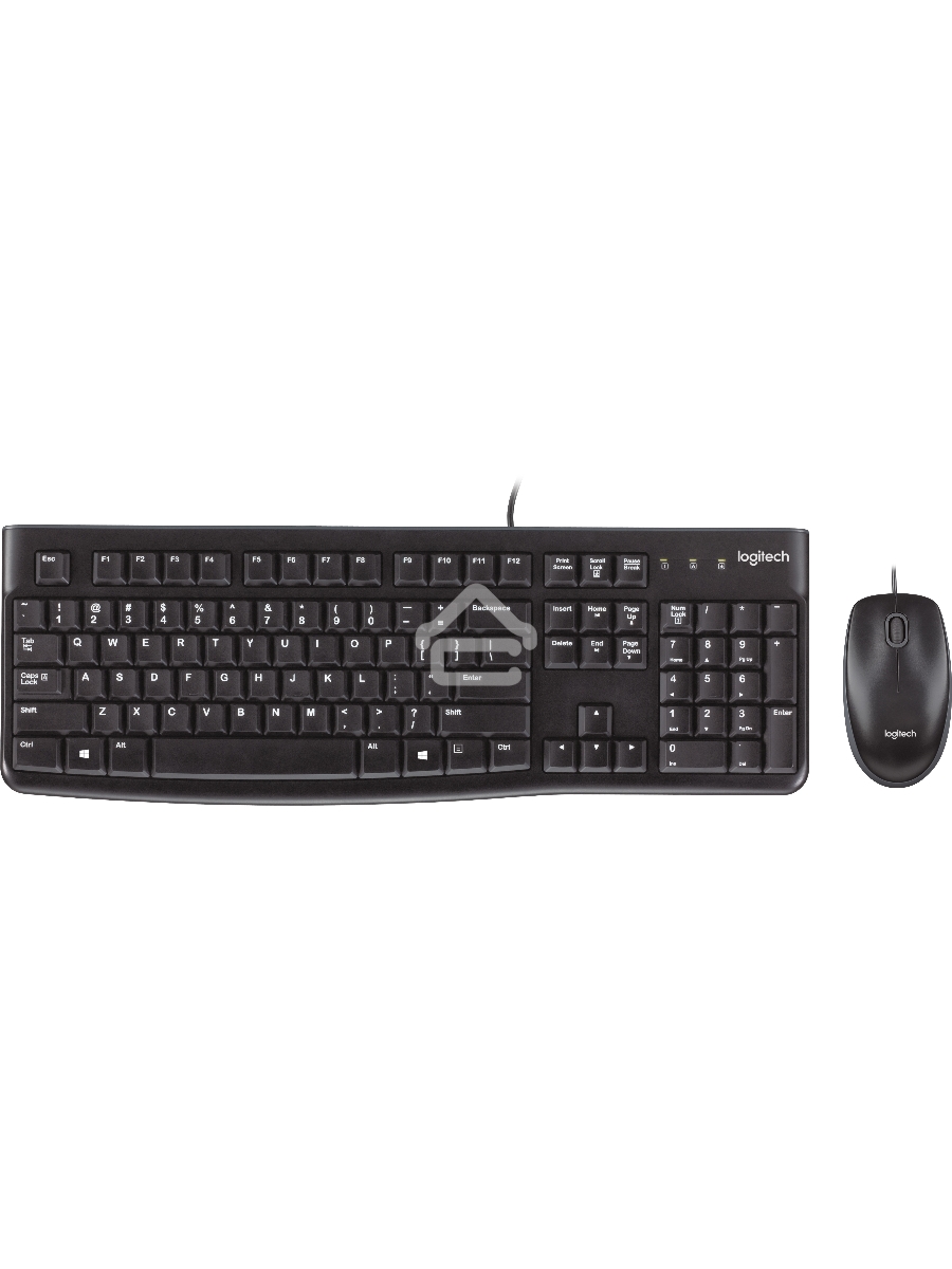 Клавиатура + мышь Logitech Desktop MK120 (русская раскладка)