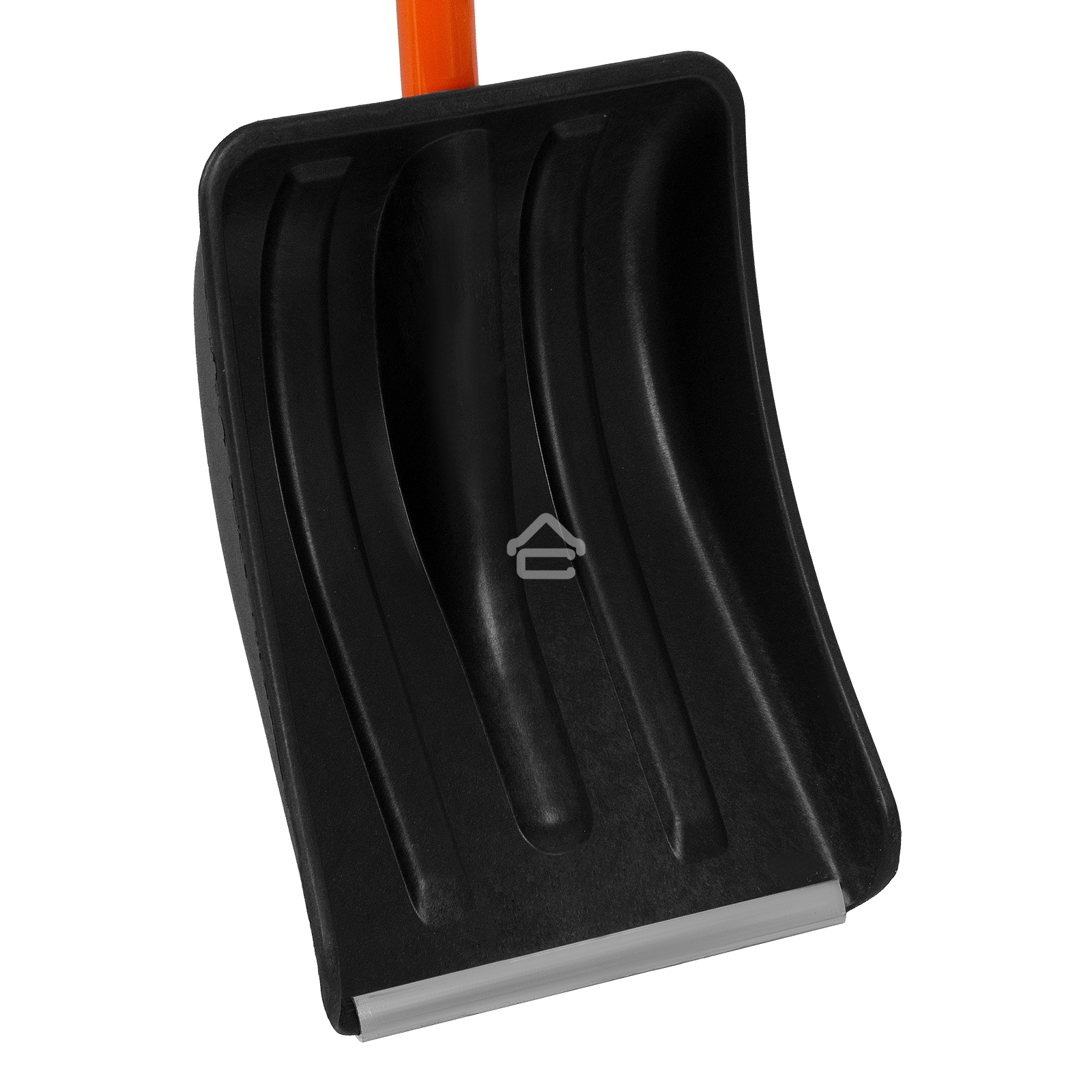 Лопата для уборки снега полипропиленовая, 275х365х790 мм, стальной черенок, Россия Stels