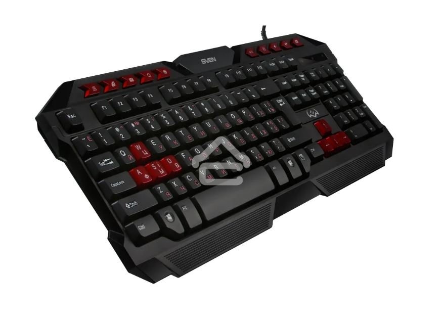 Комплект клавиатура + мышь SVEN GS-9200 игровые клавиатура, мышь и коврик