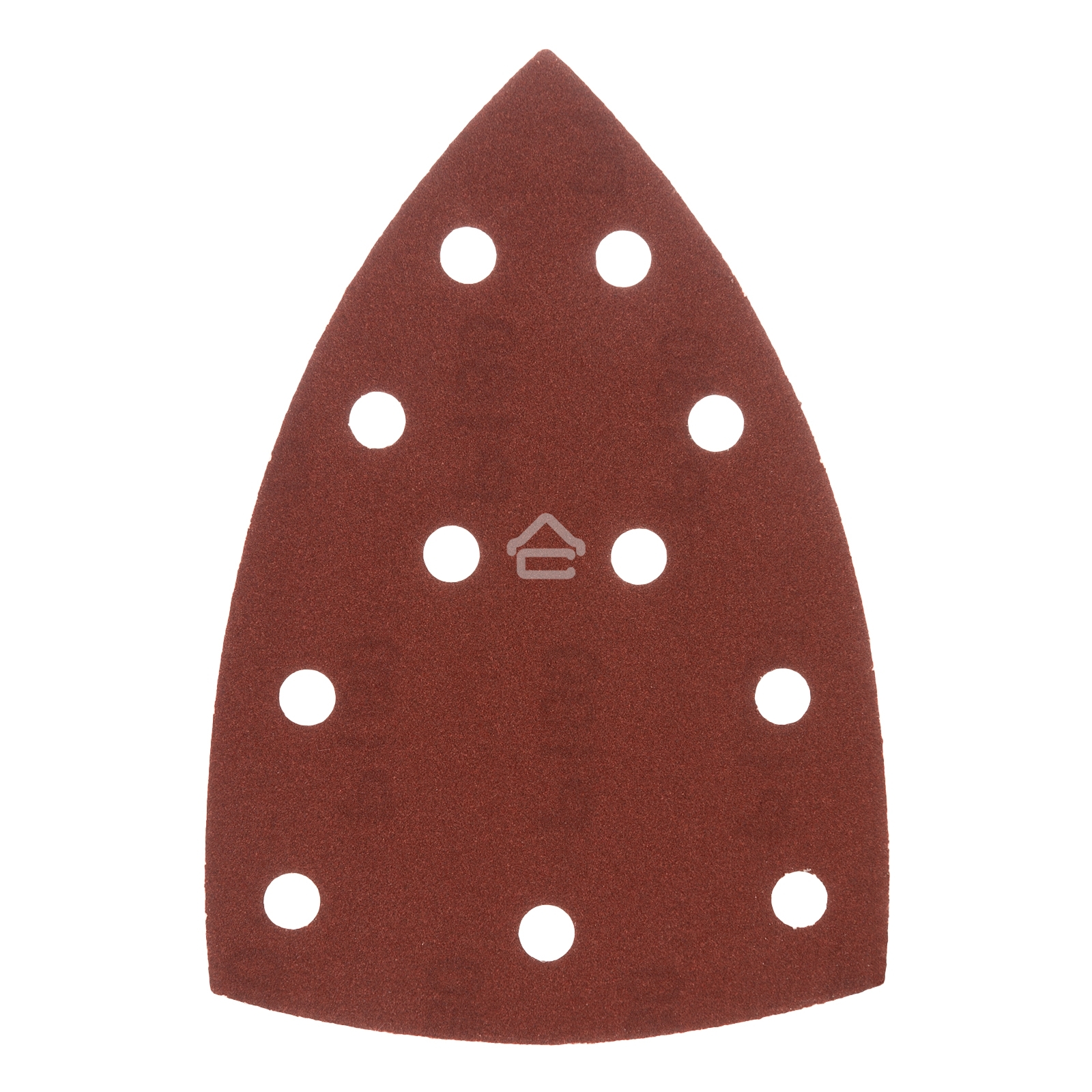 Треугольник абразивный Denzel на ворc. подложке под 