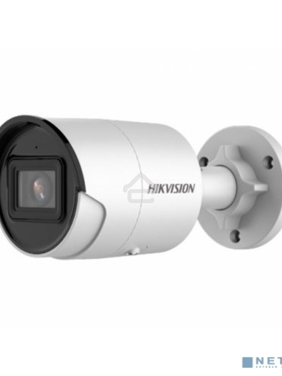Цилиндрическая IP-камера Hikvision DS-2CD2083G2-IU(2.8mm) 8Мп уличнаяс EXIR-подсветкой до 40м и технологией AcuSense1/2.8