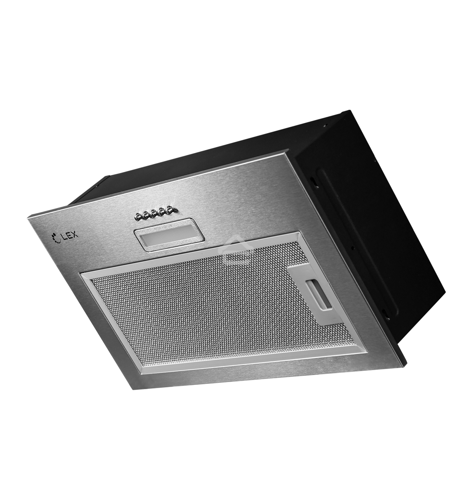 Вытяжка встраиваемая LEX GS BLOC LIGHT 600 нержавеющая сталь, 53 см, 500 куб. м/ч, 44 дБ