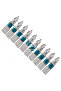 Набор бит GROSS РZ1x25, сталь S2, 10шт  11339