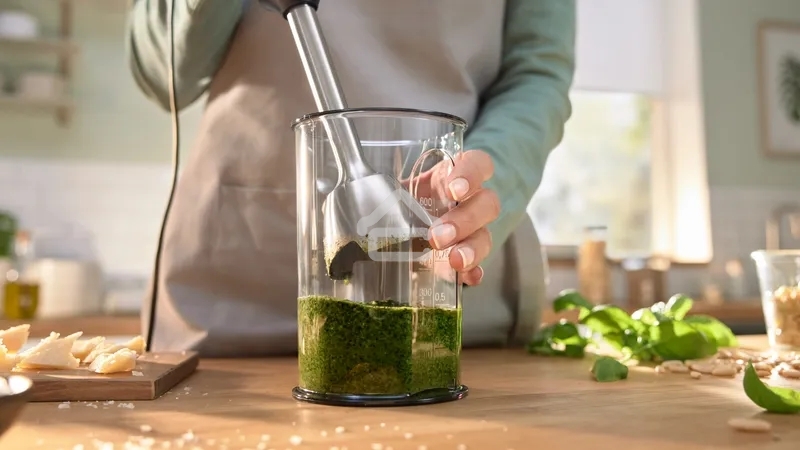 Блендер погружной Bosch MSM4W421 800 Вт, белый