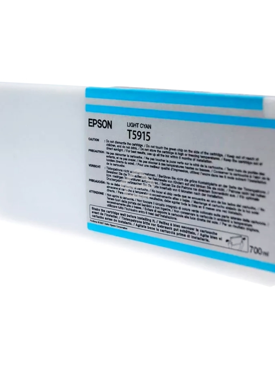 Картридж струйный Epson T5915 (C13T591500) светло-голубой (700 мл) для SP 11880