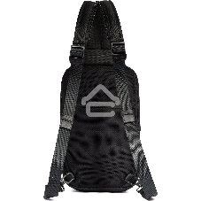 Рюкзак слинг мужской Piquadro Orion CA6625S136/N черный ткань/натур.кожа