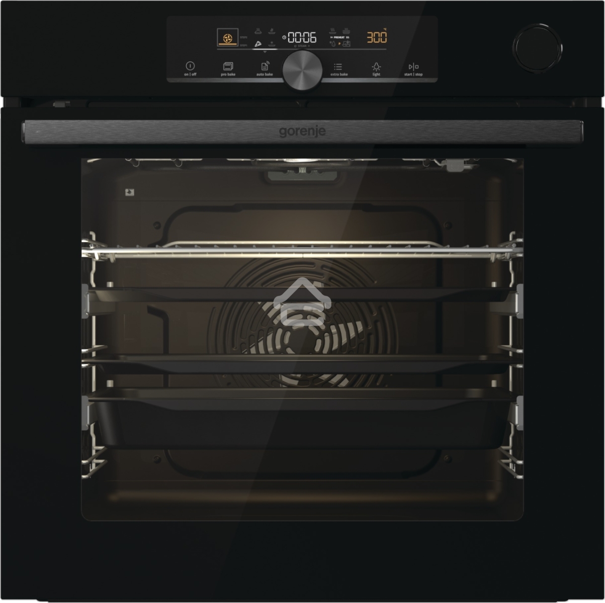 Духовой шкаф Электрический Gorenje BPSA6747A08BG черный