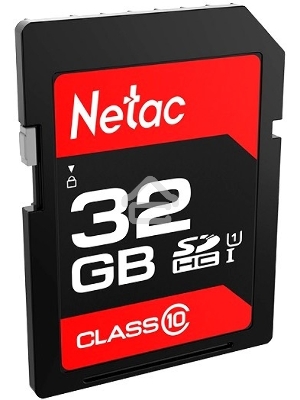 Флеш карта SDHC 32GB Netac Class 10 UHS-I U1 P600 [NT02P600STN-032G-R]