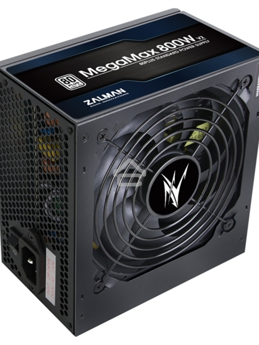 Блок питания Zalman MegaMax 800W (ZM800-TXII), 800Вт, 80 PLUS, 120мм, черный