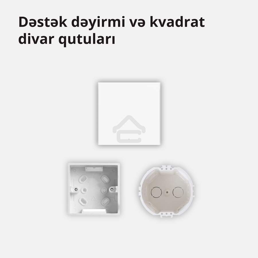 Выключатель умный одноклавишный Aqara Smart Wall Switch H1 (WS-EUK01)