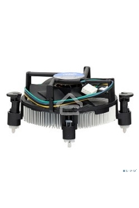 Кулер для процессора Intel Original E41759 серебристый 80мм алюминий  2800rpm 38db 4-pin 80W 45мм