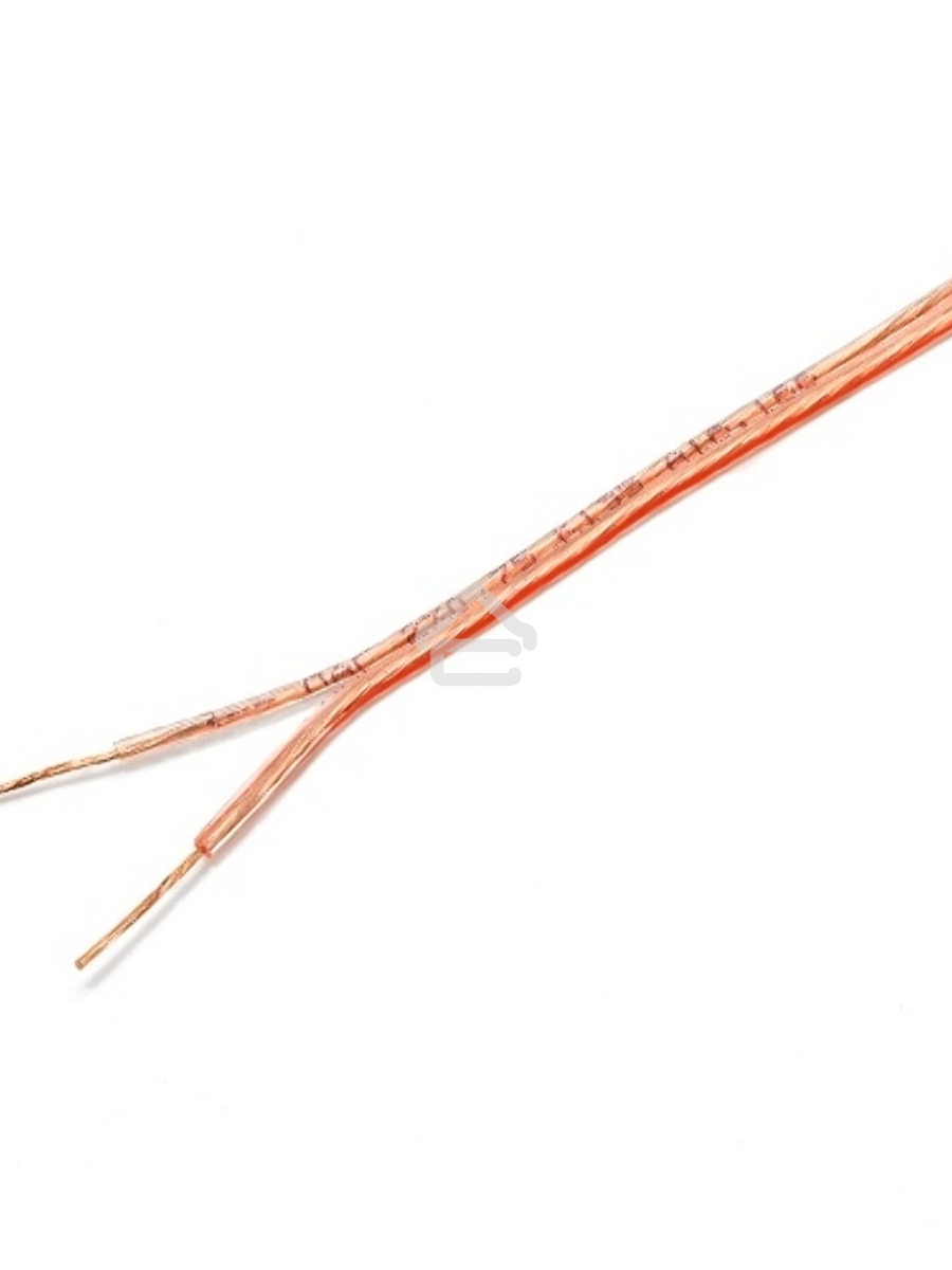 Акустический кабель Cablexpert CC-TC2x0,75-20M, прозрачный,  20 м, бухта