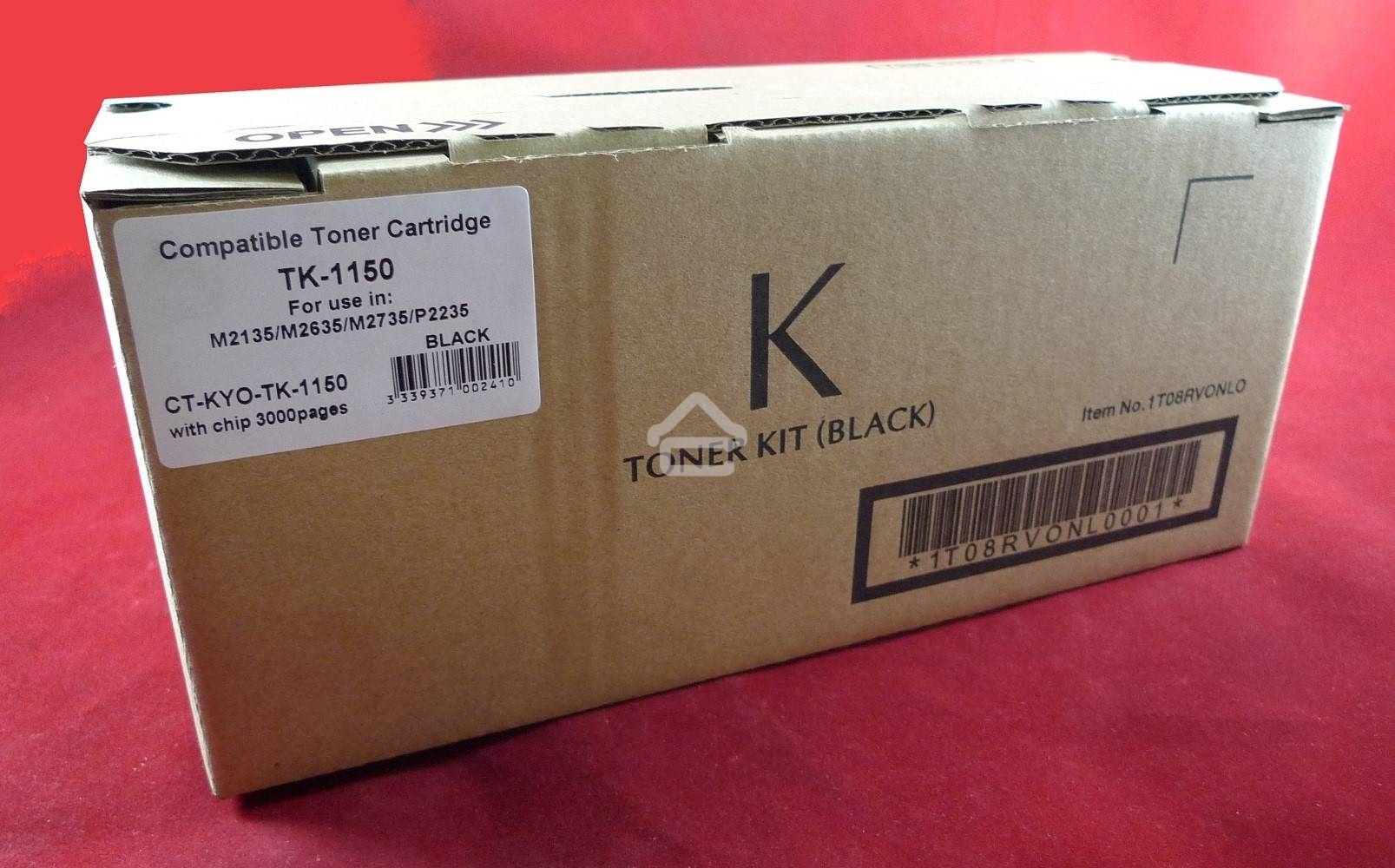 Картридж лазерный для Kyocera-Mita M2135/M2635/M2735/P2235 TK-1150 3K (С ЧИПОМ) JPN