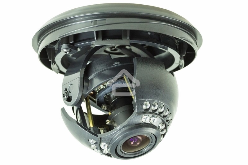 Купольная камера AHD 1.0Мп (720P), объектив 2.8-12 мм., ИК до 30 м.