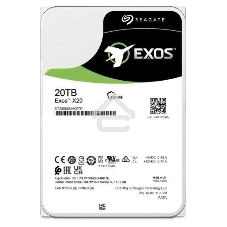 Жесткий диск Seagate HDD Server Exos X20 HDD 512E/4KN ( 3.5'/ 20Tb/ SATA 6Gb/s / 7200rpm)