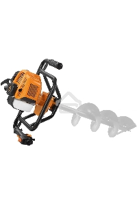 Мотобур Carver AG-152/000 бытовой 2-х такт. 1400Вт 1.9л.с. 52см3 277об/мин (01.003.00022)