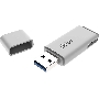 Флеш диск Netac U185 8Gb <NT03U185N-008G-20WH>, USB2.0, с колпачком, пластиковая белая