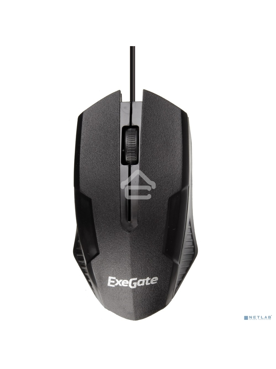 Мышь проводная ExeGate Professional Standard SH-9025L2 черный, 1000 dpi, USB, кнопки - 3
