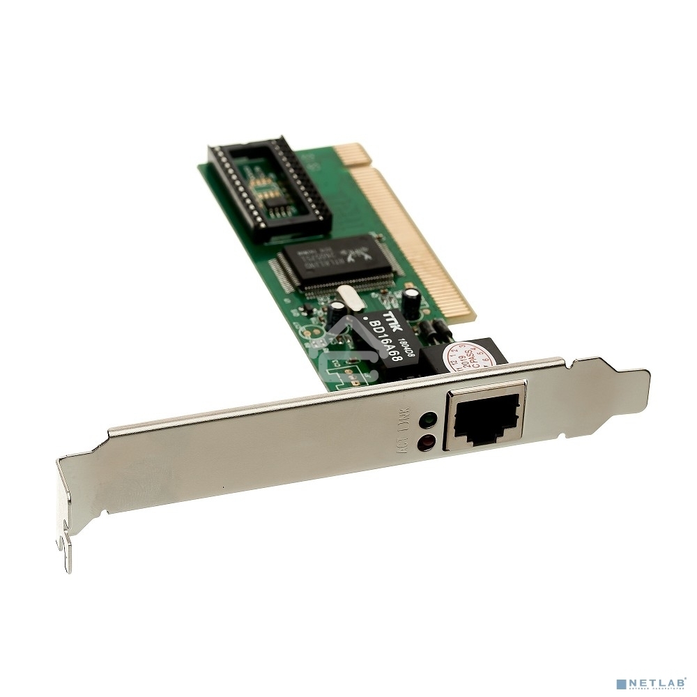 Сетевой адаптер ExeGate EXE-520 PCI 10/100Mbps RTL8139D (OEM) EX281223RUS