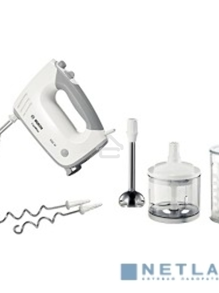 Миксер ручной Bosch MFQ36480 450Вт белый/серый