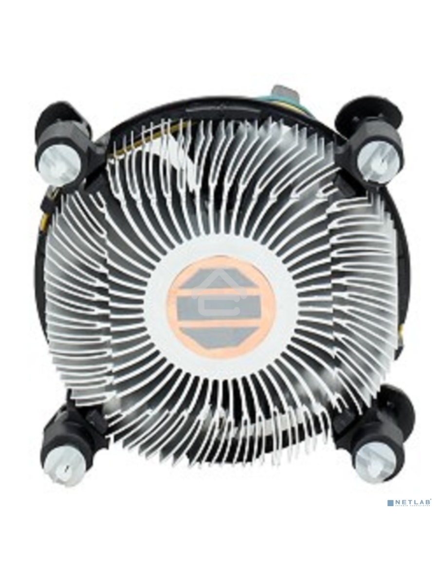 Кулер для процессора Intel Original E41759 серебристый 80мм алюминий 2800rpm 38db 4-pin 80W 45мм
