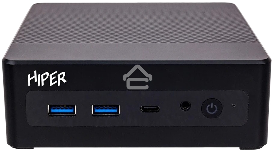 Мини ПК HIPER FACTUM FN2 Intel Core i3 1315U(1.2Ghz)/8192Mb/256PCISSDGb/noDVD/BT/WiFi/war 1y/0.4kg/черный/Win 11Pro + WiFi 6, BT 5.2,черный, БП 90Вт, VESA крепление