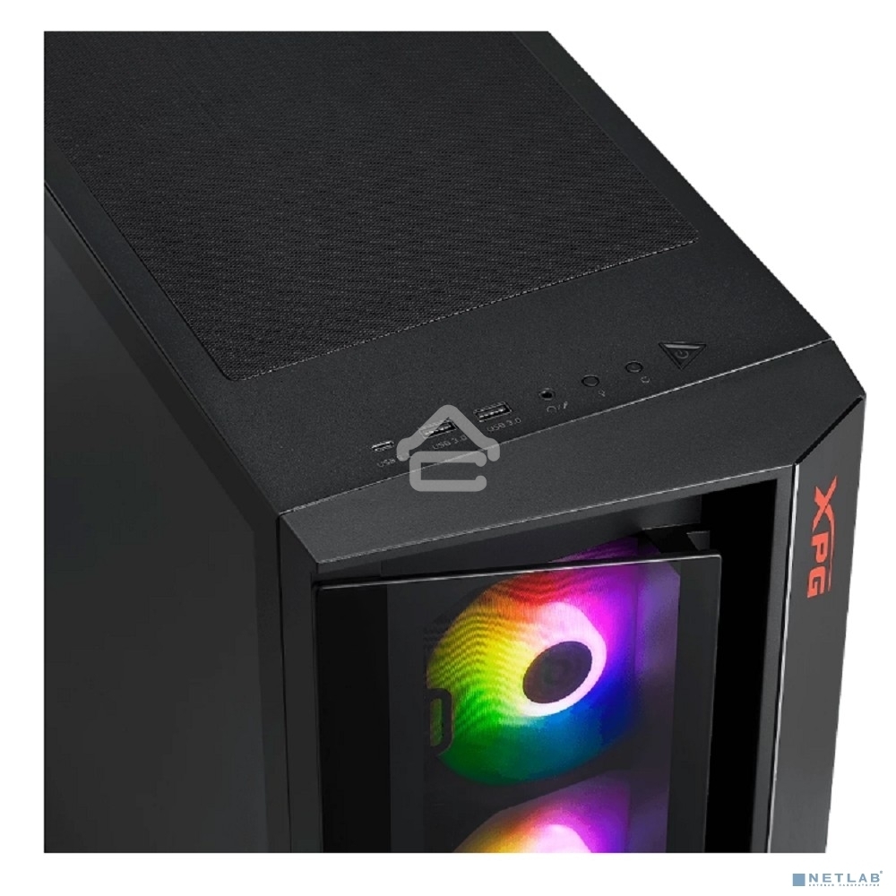 Компьютерный корпус ADATA XPG CRUISERST черный Mid-Tower, Micro-ATX, Mini-ITX, Standard-ATX