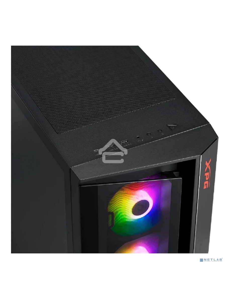 Компьютерный корпус ADATA XPG CRUISERST черный Mid-Tower, Micro-ATX, Mini-ITX, Standard-ATX