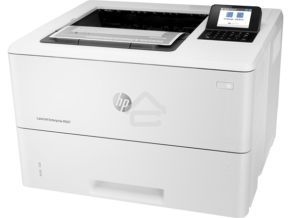 Принтер лазерный HP LaserJet Enterprise M507dn (1PV87A), A4, ч/б, печ. до 43 стр/мин, 1200 x 1200 dpi, USB, RJ-45, Air Print, Mopria