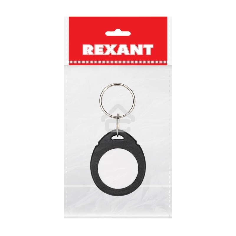 Электронный ключ-заготовка (брелок) Rexant 125 kHz перезаписываемый формат Em-Marin. Индивидуальная упаковка 1 шт.