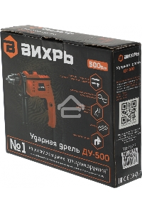 Дрель ударная Вихрь ДУ-500 500Вт патрон:кулачковый реверс (72/8/7)