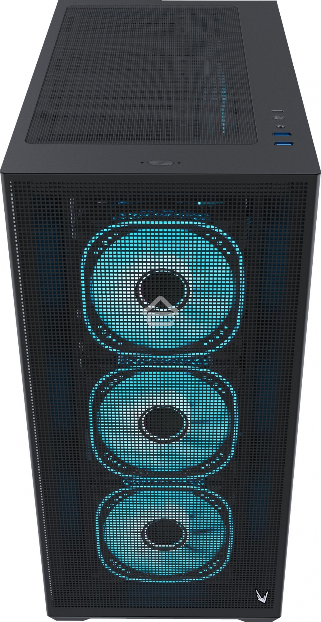 Компьютерный корпус Aerocool/Formula Air Power G5 черный без БП ATX 1x120мм 1xUSB 3.0 1xUSB3.1 audio bott PSU