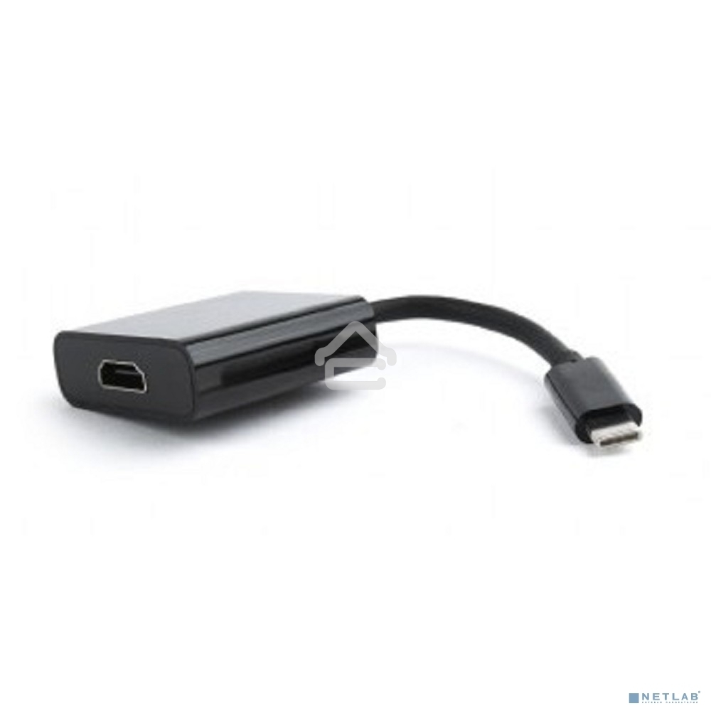 Переходник Cablexpert USB Type-C/HDMI, 15 см, пакет (A-CM-HDMIF-01)