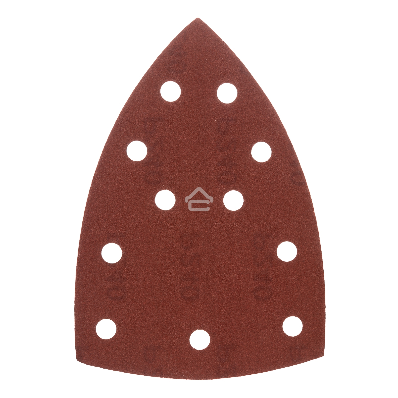 Треугольник абразивный Denzel на ворc. подложке под 