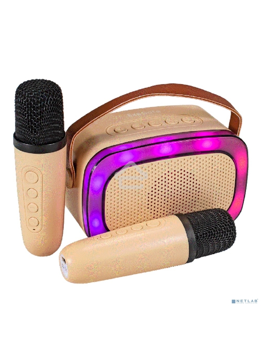 Караоке-система ExeGate Bro 330  Bluetooth 8 Вт бежевый