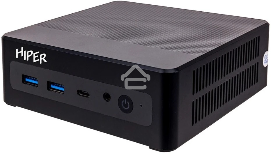 Мини ПК HIPER FACTUM FN2 Intel Core i3 1315U(1.2Ghz)/8192Mb/256PCISSDGb/noDVD/BT/WiFi/war 1y/0.4kg/черный/Win 11Pro + WiFi 6, BT 5.2,черный, БП 90Вт, VESA крепление